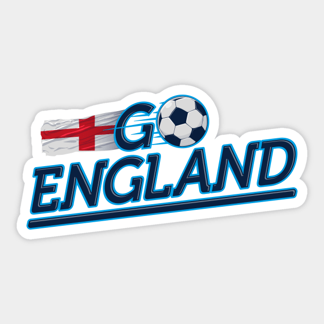 England Football fan Sticker by Bubsart78